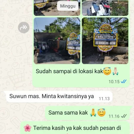 Pengiriman Papan Bunga Duka Parung Serab