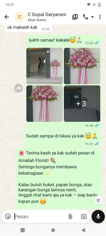 Pengiriman Karangan Bunga Parung Serab