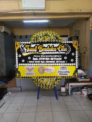 Papan Bunga di Parung Serab