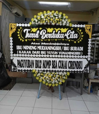 Papan Bunga di Parung Serab